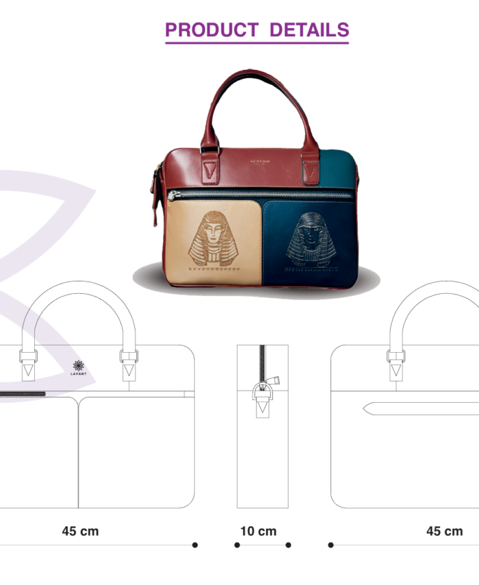 Laptop bag patron