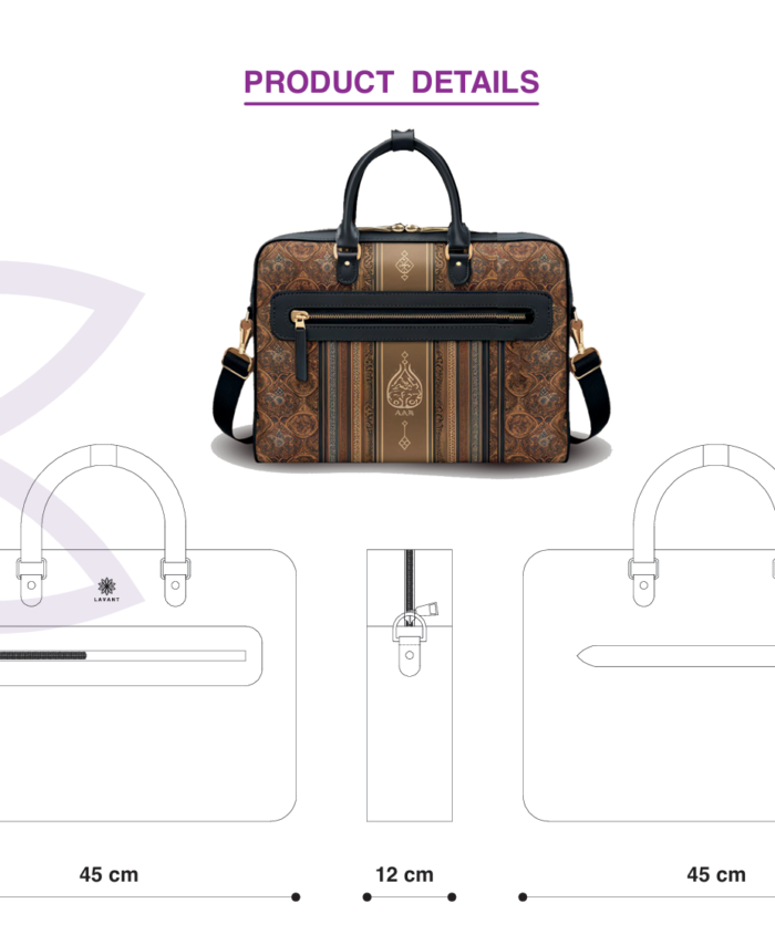 Laptop bag patron